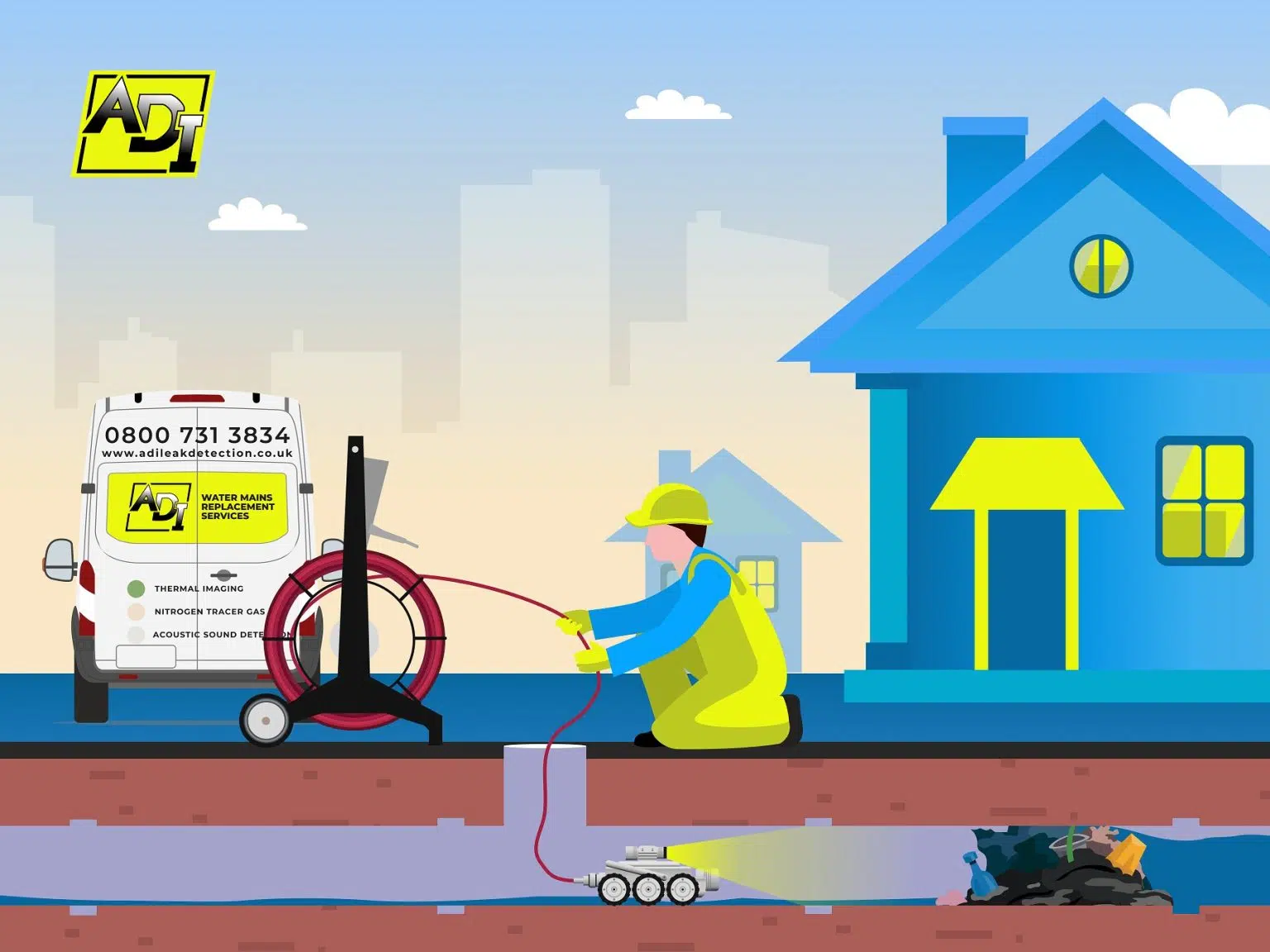 Drainage CCTV Surveys & Investigations Bebington